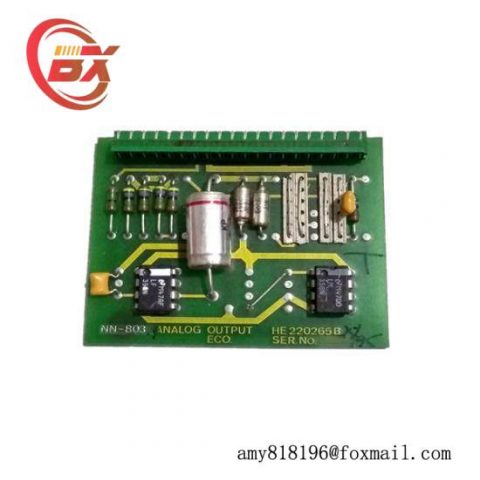 Kongsberg NN803.4 Analog Output Module - High-Precision Industrial Control Solution