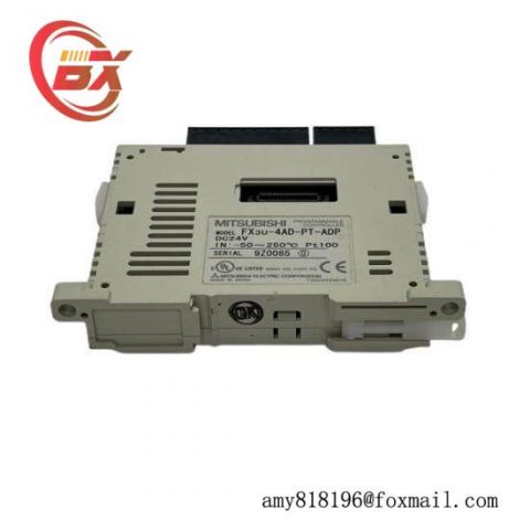 Mitsubishi FX3U-4AD-PT-ADP: Temperature Analog Input Module for Precision Control