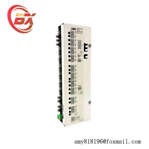 ABB NDBU-95C Fiber Optic Distributor, Precision Networking Solutions for Industrial Control