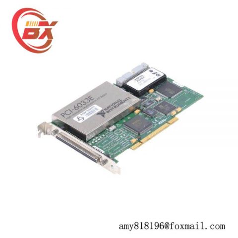 National Instruments PCI-6033E: High-Res Multifunction DAQ Card, Precision Measurement & Control