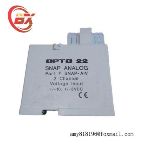 Opto 22 SNAP-AIV Input Module: Reliable Digital Input Solution for Industrial Automation