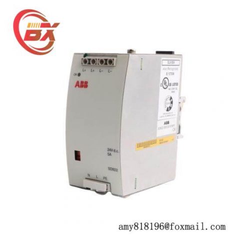 ABB SD822 3BSC610038R1 Power Supply, High-Performance Automation Solution