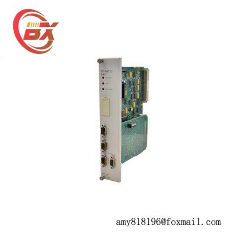 SIEMENS 545-1104 CPU Module: Industrial Control Heartbeat