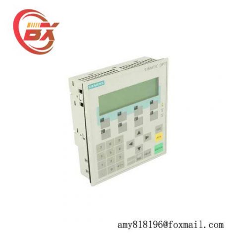 SIEMENS 6AV3607-1JC20-0AX2 Operator Panel: Precision Control in Industrial Automation