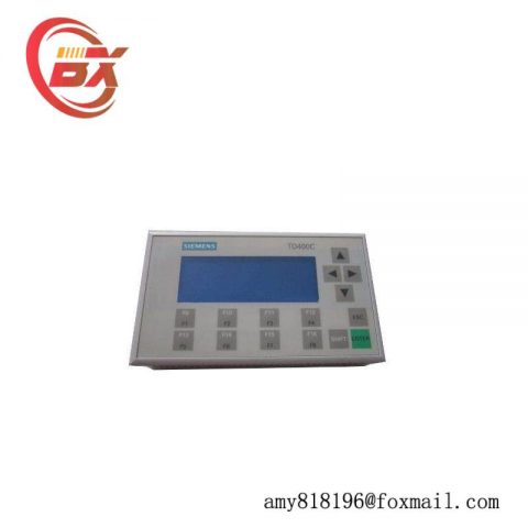 SIEMENS TD400C Text Display 6AV6640-0AA00-0AX0: Professional HMI Solution for Industry