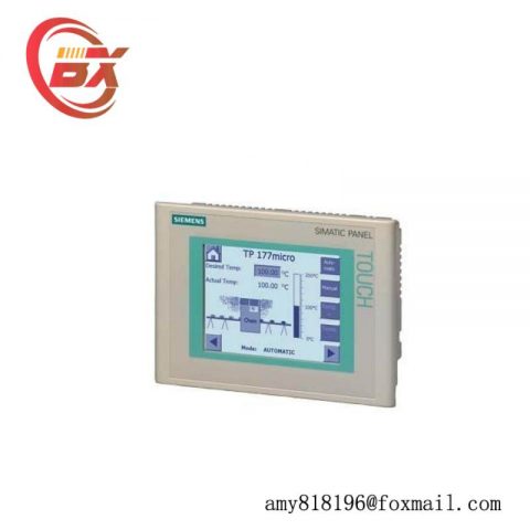SIEMENS SIMATIC TOUCH PANEL TP 177MICRO FOR SIMATIC S7-200, Compact Automation Solutions