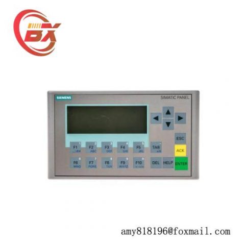 Siemens 6AV6647-0AH11-3AX1 PN Basic Panel Display: Advanced Industrial Control Solution