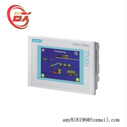 SIEMENS 6AV6 Touch Panel - High-Performance HMI for Industrial Automation
