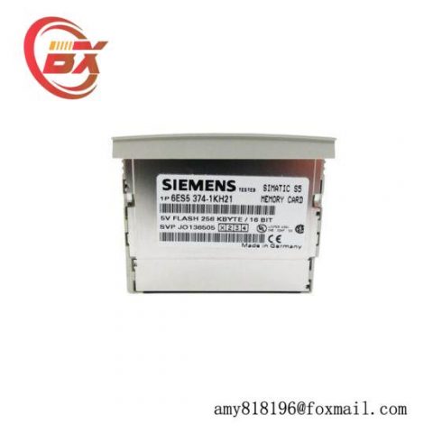Siemens 6ES5374-1KH21 Memory Card for Industrial Automation