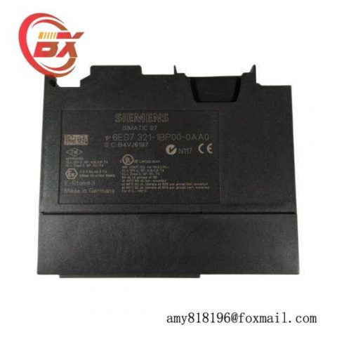 Siemens 6ES7 321-1BP00-0AA0 | High-Performance Digital Input Module