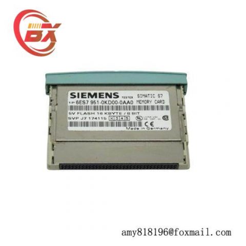 Siemens 6ES7 951-0KD00-0AA0 Flash Memory Module - Industrial Control Solutions