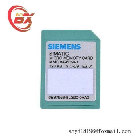 Siemens 6ES7 953-8LG20 Micro Memory Card, Industrial Control Modules