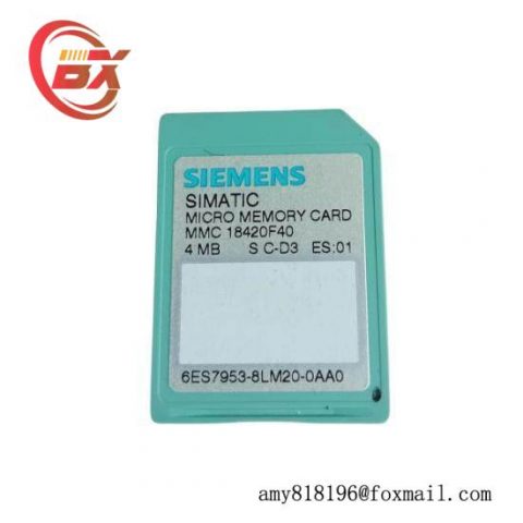 Siemens S7 Micro Memory Card 6ES7 953-8LM20-0AA0, Industrial Control Solutions