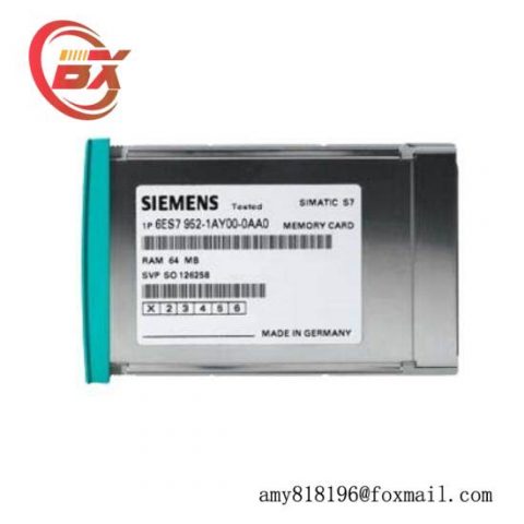 Siemens 6ES7 955-2AM00-0AA0 - High-Speed RAM Memory Card, 4MB