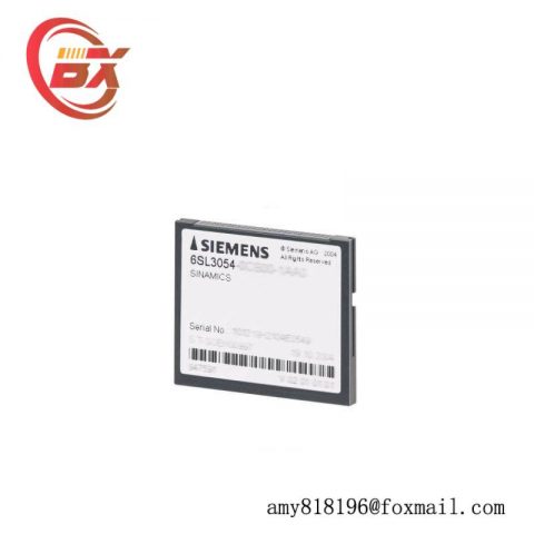 Siemens SINAMICS S120 CompactFlash card 6SL3054-0AA01-1AA0: Industrial Control System Module