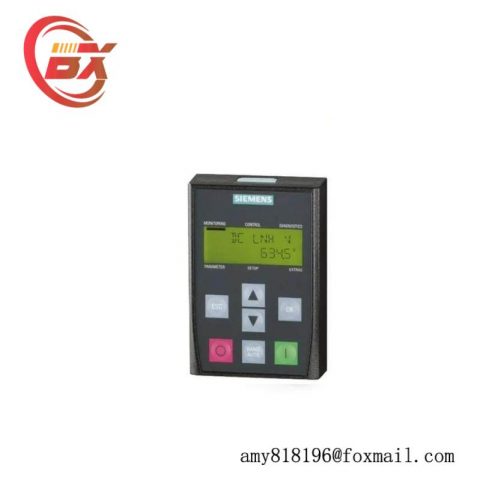 SIEMENS 6SL3255 Basic Operator Panel for Industrial Controls, Optimized for Efficient Machine Management