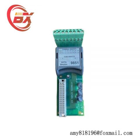 ICS TRIPLEX T9851 Analogue Output Module, Control & Automation Solutions