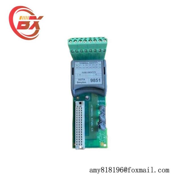 ICS TRIPLEX T9851 Analogue Output Module, Control & Automation Solutions