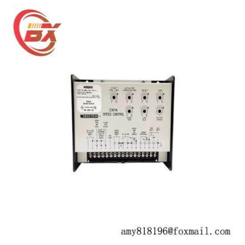 Woodward 2301A 9907-014 Speed Control Module, Industrial Automation