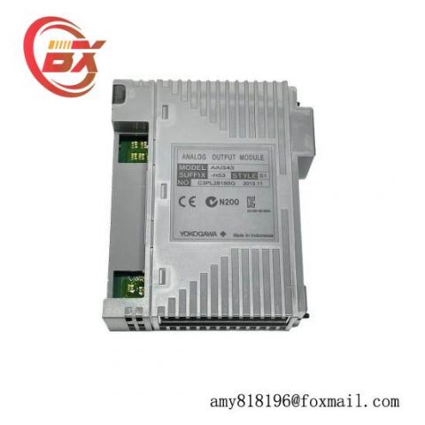 Yokogawa AAI543-H Analog Output Module - Precision Control for Industrial Automation