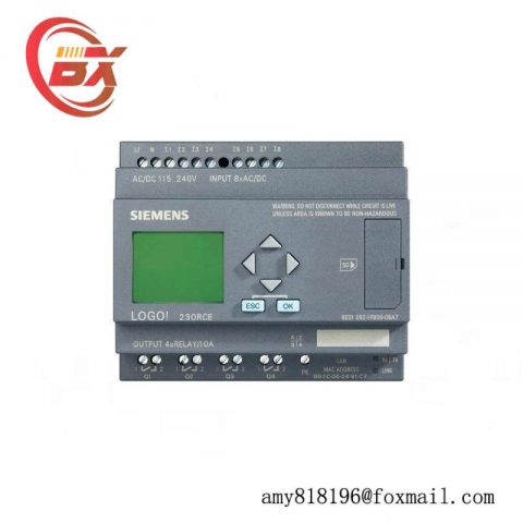 SIEMENS 6ED1052-1MD00-0BA7: 12/24VDC Logic Module Display, Engineered for Industrial Control Solutions