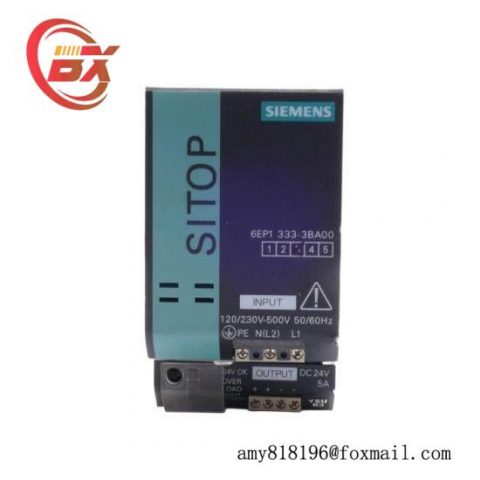 Siemens 6EP1 333-3BA00 Power Supply Module for Industrial Control