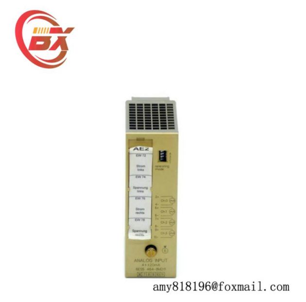 SIEMENS SIMATIC S5 464 Analog Input Module, 6ES5464-8MF21, PLC Systems