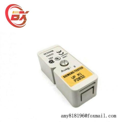 SIEMENS 6ES5498-1AA31 Analog Input SubModule - High Precision Measurement Module for Industrial Control Systems