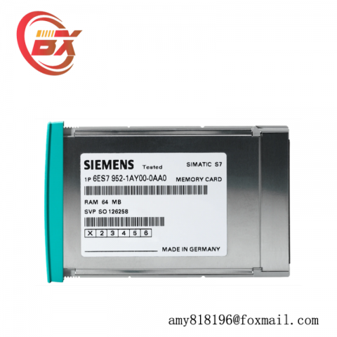 SIEMENS RAM MEMORY CARD 6ES7952-1AM00-0AA0: High Performance for Industrial Control Systems