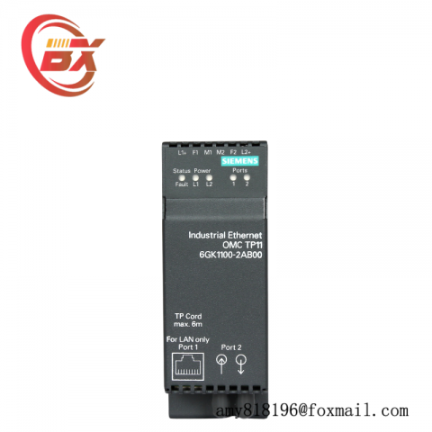 SIEMENS 6GK1-100-2AB00 Optical Media Converter - TP11, Precision Networking Solutions