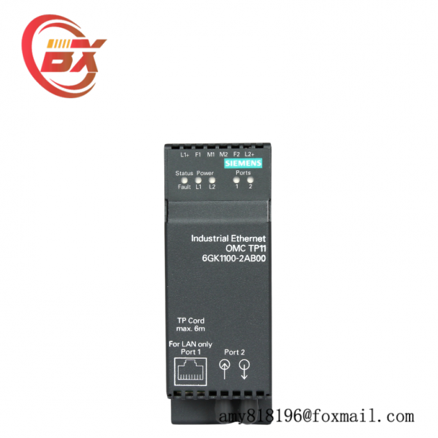 SIEMENS 6GK1-100-2AB00 Optical Media Converter - TP11, Precision Networking Solutions