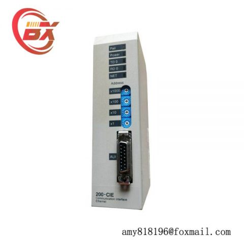 ABB 200-CIE Ethernet Communication Interface, High-Speed Data Transfer Solutions
