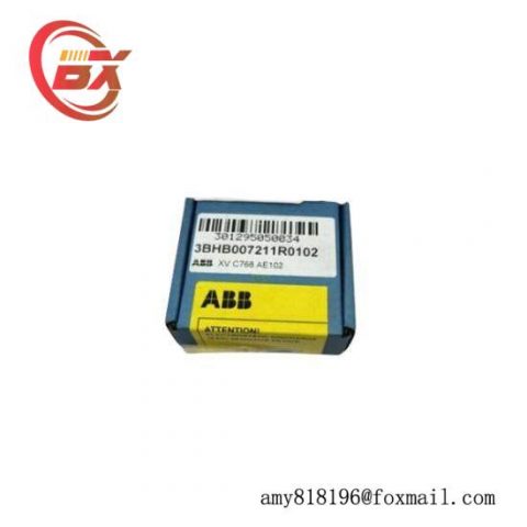 ABB 3BHB007211R0101, XVC768AE101 Control Board
