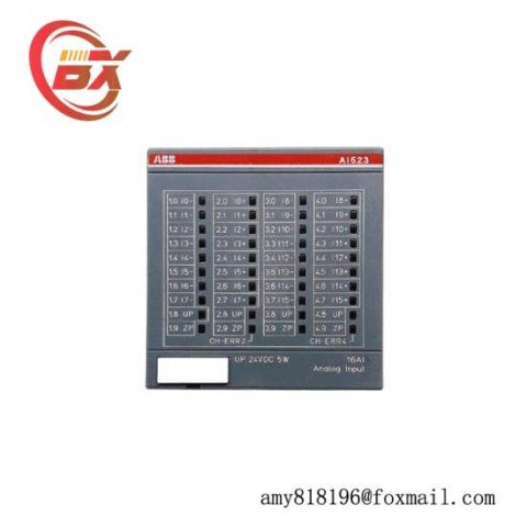 ABB AI523 Analog Input Module: Precision, Reliability, and Versatility for Industrial Automation