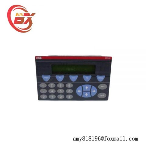 ABB CP502 - Text Display Panel, 1SBP260190R1001-A, PLC Module