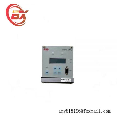 ABB EC-BOM-G009HLA012: Uvisor MFD Control Unit, Advanced Industrial Automation Solution