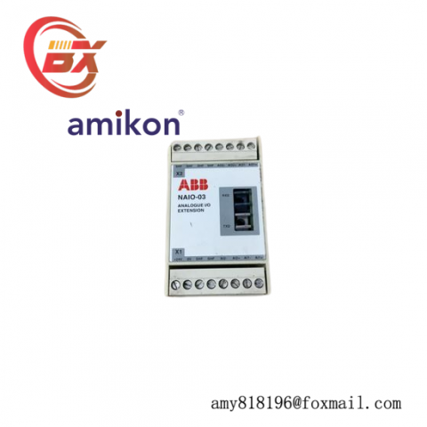 ABB NAIO-03 Analog I/O Module for Industrial Control Systems