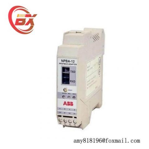 ABB NPBA-82 PROFIBUS ADAPTER MODULE, High-performance Interface for Industrial Automation