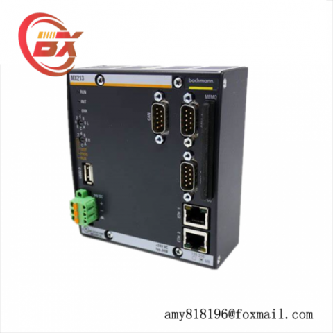 Bachmann PLC MX213 CPU Module - Advanced Industrial Control Solutions