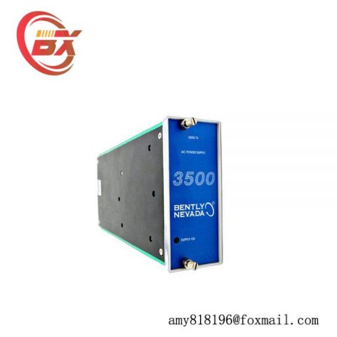Bently Nevada 3500/15 AC Power Supply Module,127610-01