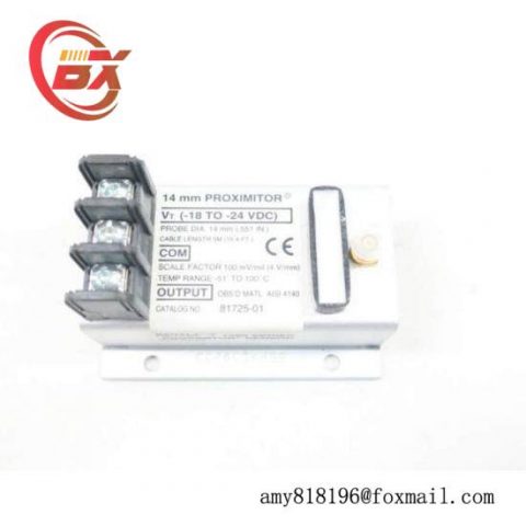 Bently Nevada 81724-00-08-10-02 New: Industrial Automation Solutions