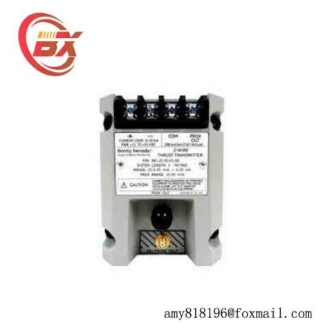 Bently Nevada 991-06-XX-01-00 169955-01: Rapid Delivery, Advanced Industrial Control Solution
