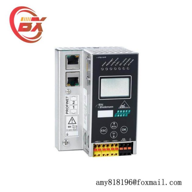 Bihl+Wiedemann BWU3363 AS-i Gateway Module - Industrial Automation Solution