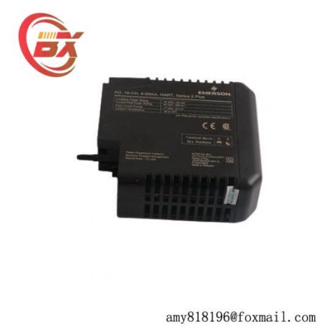 Emerson KC3011X1-BA1 Sensor; Module Category: Industrial Control Systems