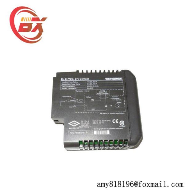 Emerson KJ3001X1-BB1: Advanced Control Card for Industrial Automation