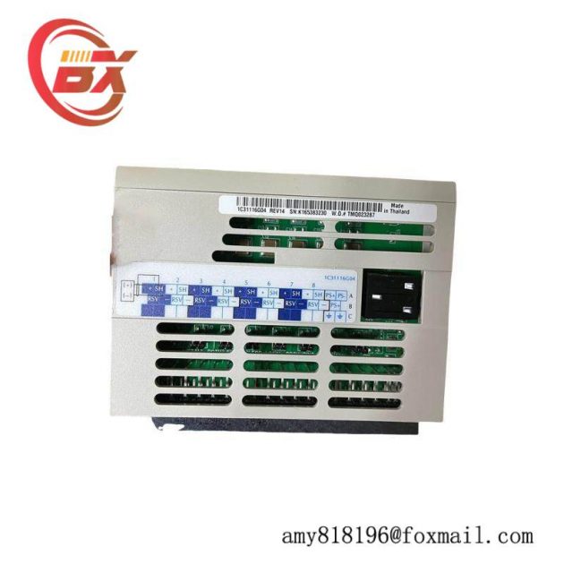 Emerson Ovation 1C31116G04 - Precision Analog Input Module, Designed for Industrial Automation