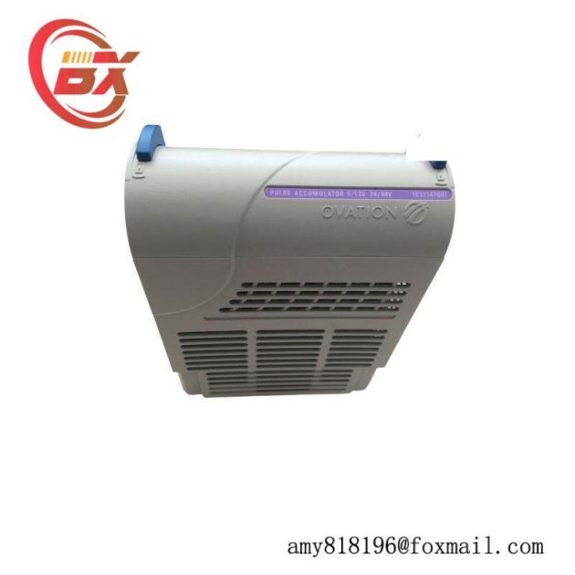 Emerson Ovation 1C31147G01 Pulse Accumulator - Precision Engineered for Industrial Control Systems