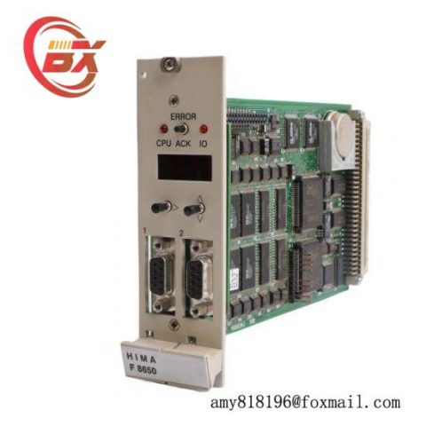 HIMA F8650 CPU Controller, High-Performance Industrial Control Module