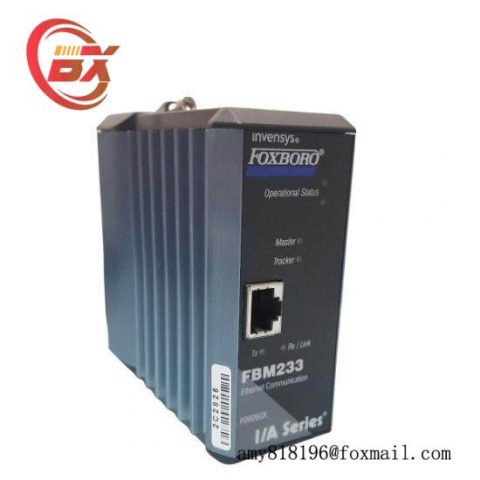 FOXBORO FBM233 P0926GX - High Precision Control Module for Industrial Automation