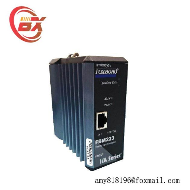 FOXBORO FBM233 P0926GX - High Precision Control Module for Industrial Automation